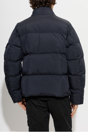 Stone Island Casaco acolchoado com gola subida