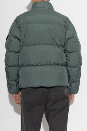 Stone Island Puffer jacket with logo patch