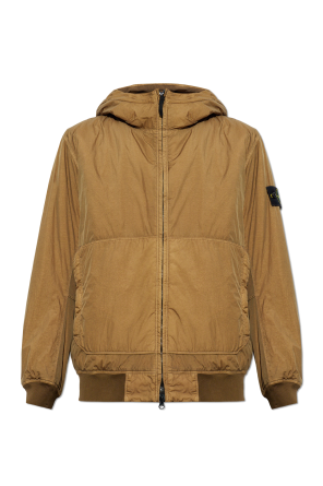 Insulated jacket with patch