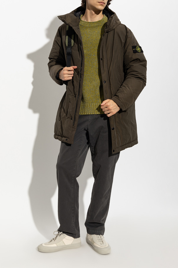 Stone Island Down jacket with hood