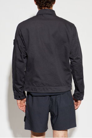 Stone Island Jacket with logo patch