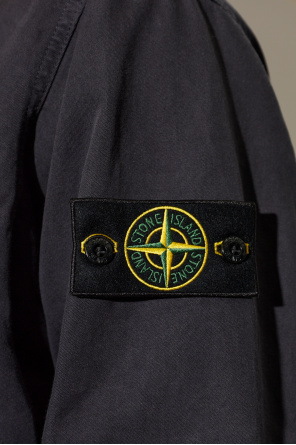 Stone Island Jacket with logo patch