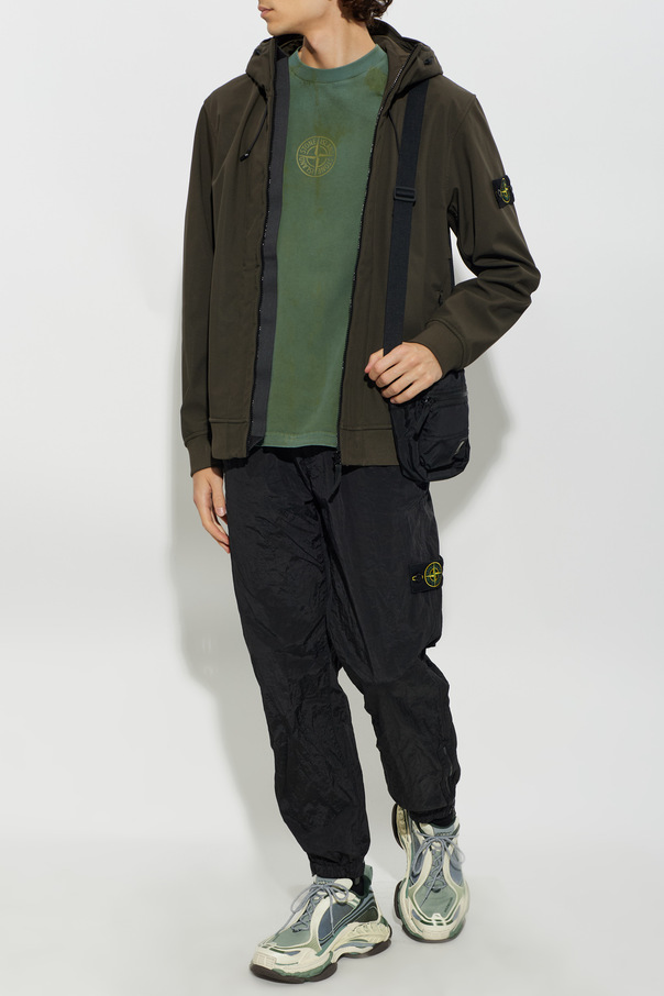 Stone Island Chaqueta impermeable con capucha
