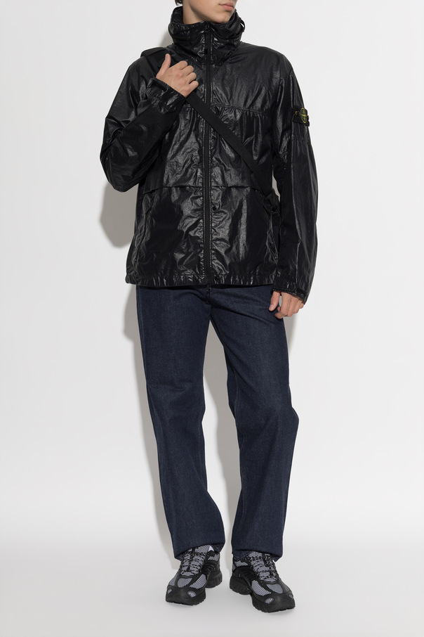 Stone Island Яке със скрит качулка