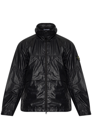 Jacket with a concealed hood