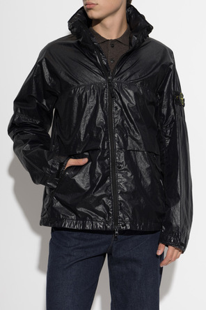 Stone Island Яке със скрит качулка