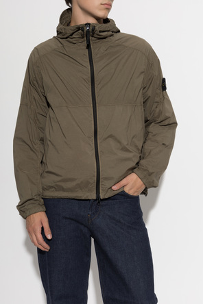 Stone Island Jacket with logo patch