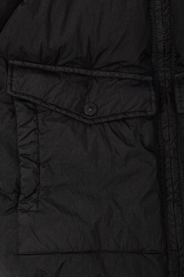 Stone Island Junior Daunenjacke mit Kapuze