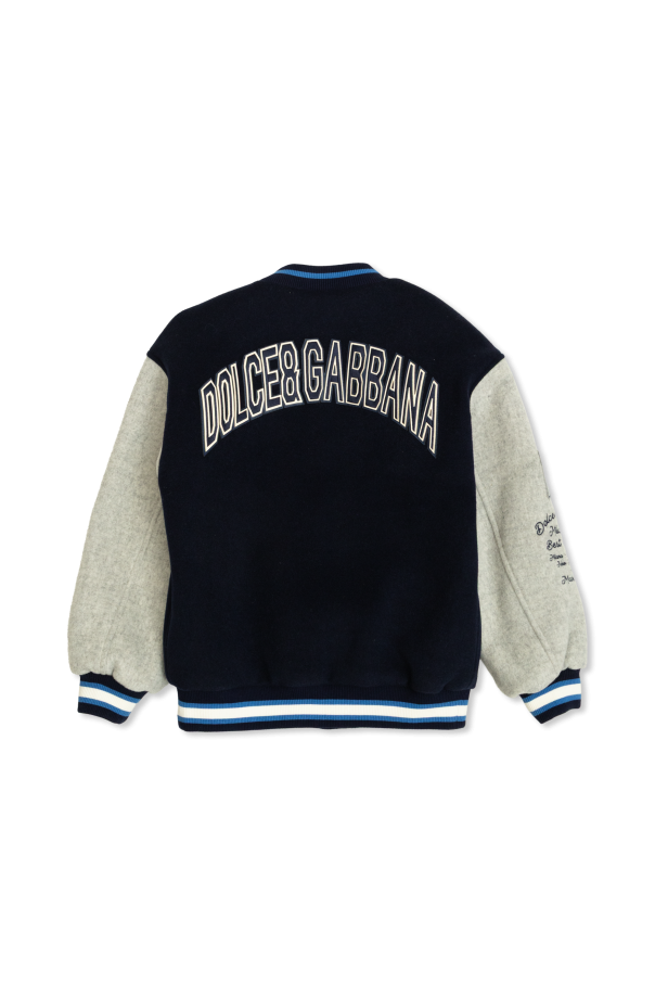 Dolce & Gabbana Kids Chaqueta tipo "bomber"