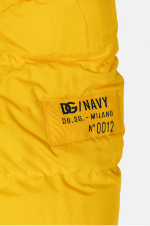 Dolce & Gabbana Kids Reversible puffer jacket