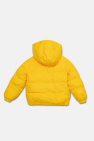 Dolce & Gabbana Kids YELLOW Reversible puffer jacket