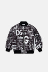 Dolce & Gabbana Kids BLACK Jacket with logo