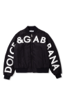 Dolce & Gabbana Kids BLACK Bomber jacket