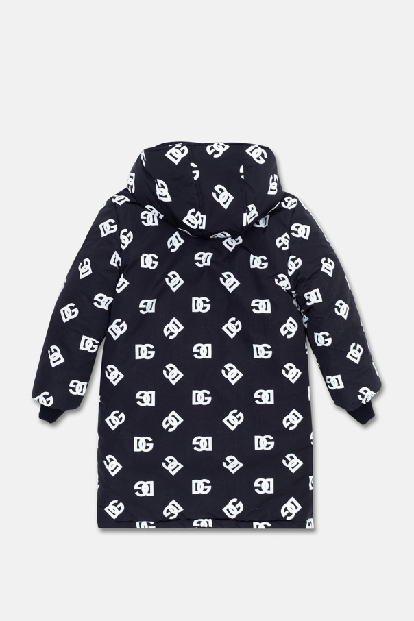 Dolce & Gabbana Kids Insulated jacket with logo