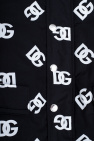 Dolce & Gabbana Kids BLACK Insulated jacket with logo