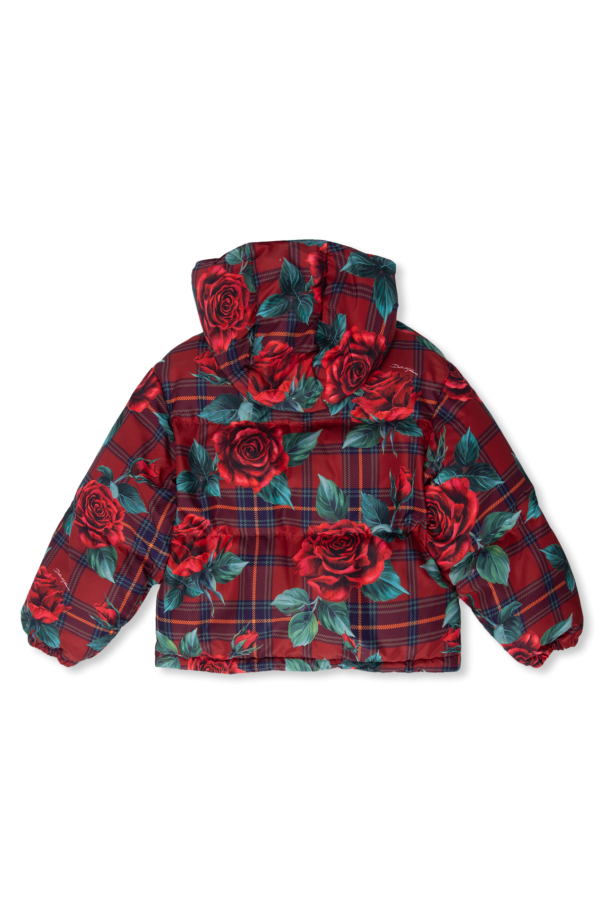 Dolce & Gabbana Kids Jacket with a detachable hood