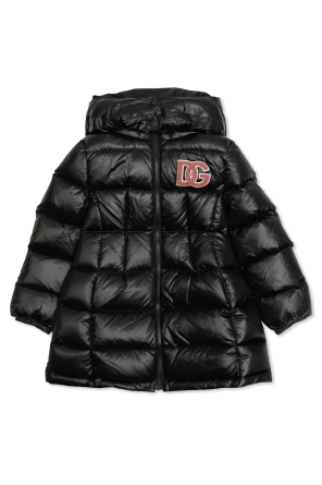 Chaqueta de plumas con cuello desmontable