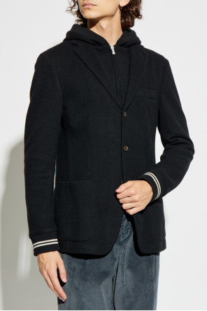 Eleventy Chaqueta con capucha desmontable