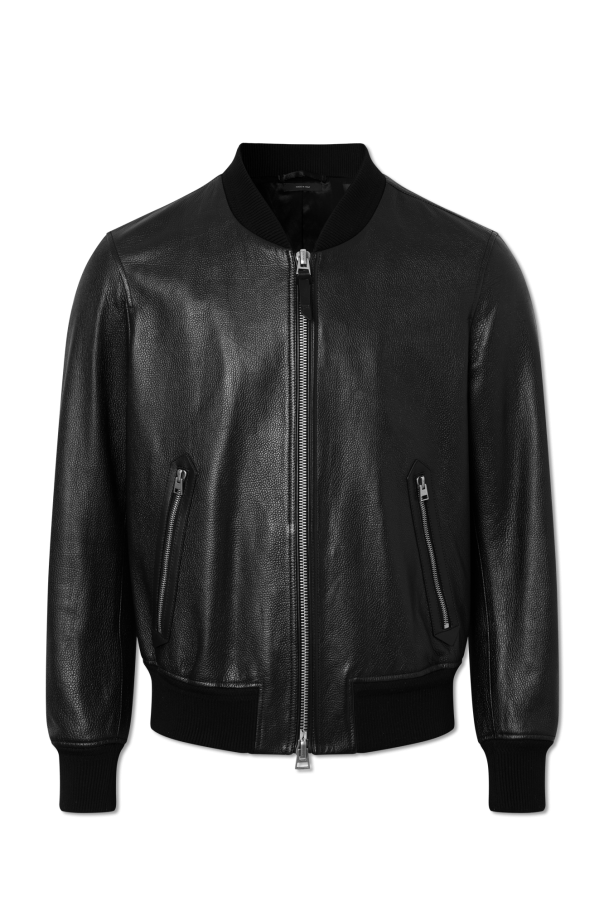 Leather bomber jacket od Tom Ford