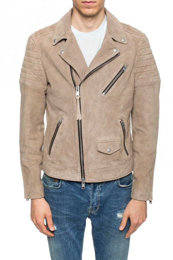 all saints leo leather jacket