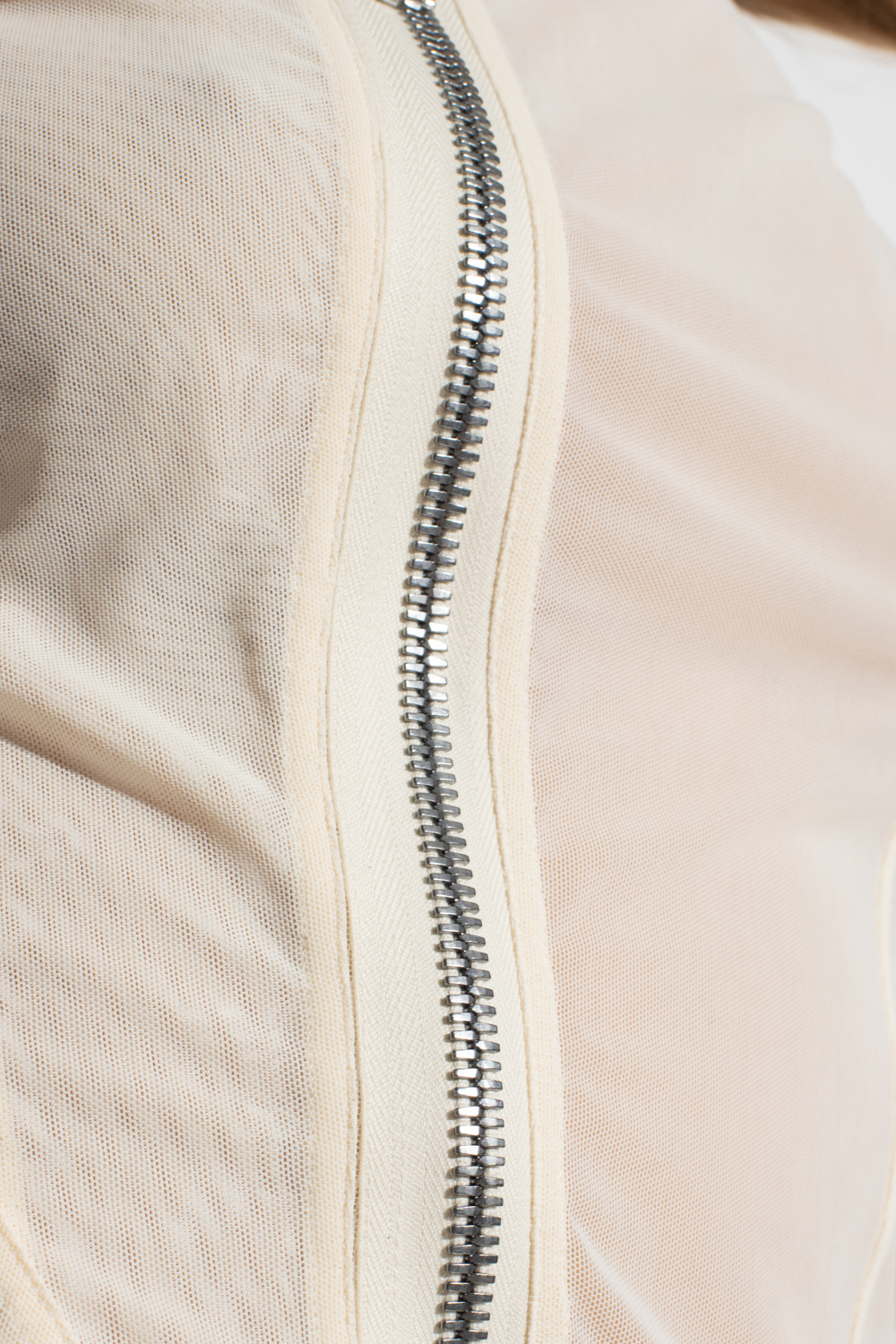 Gwen Stefani Pairs Lets Get Lazy Sweatshirt with Embellished Jeans & Cream Vans Slip-Ons ‘Princess’ semi-sheer top