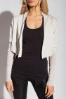 Bar sleeve shirt Short cardigan