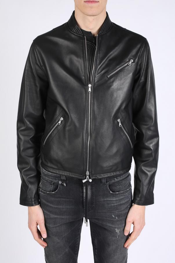 Leather jacket Diesel Black Gold - Vitkac Singapore