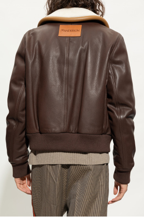 JW Anderson Cropped shearling Sleeved