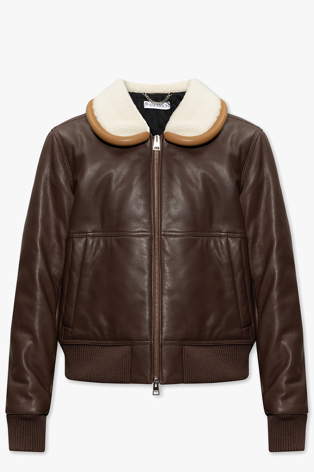 JW Anderson Cropped shearling coat