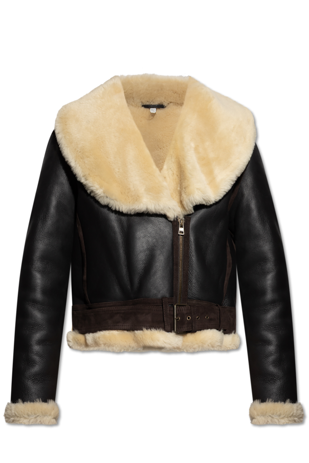Sheepskin coat with pockets od JW Anderson
