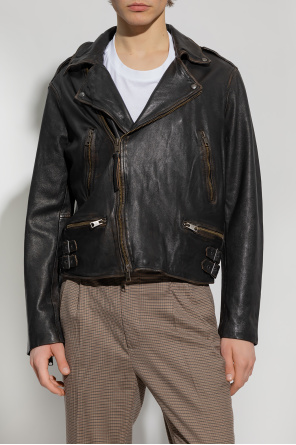 AllSaints ‘Luca’ leather Break jacket