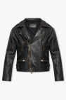 AllSaints BROWN ‘Luca’ leather jacket