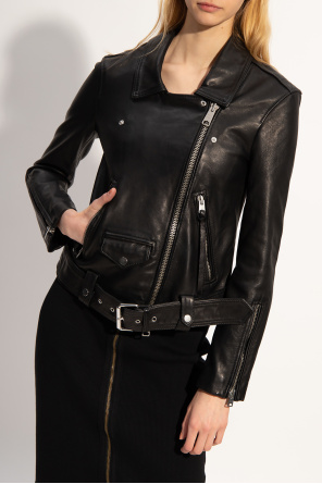 AllSaints ‘Luna’ biker Vintageinspirerad jacket
