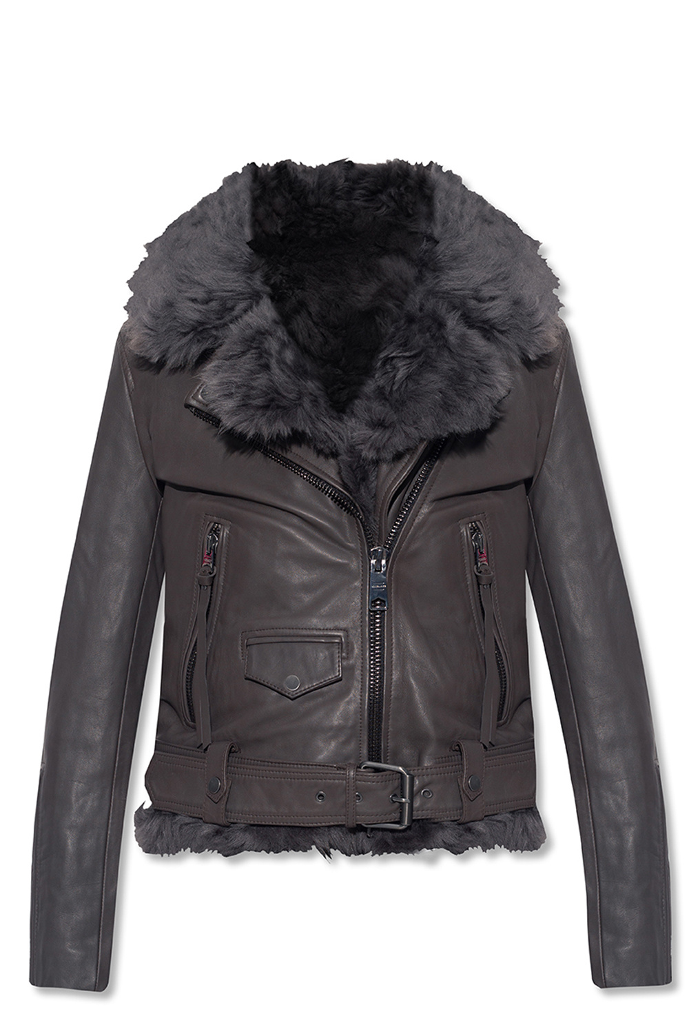 AllSaints ‘Luna’ leather biker jacket
