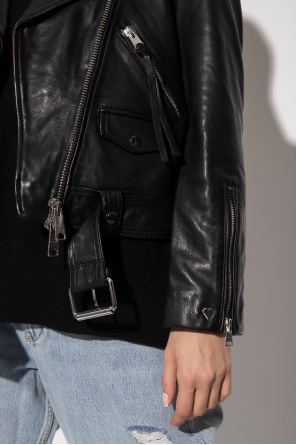 AllSaints ‘Luna’ leather biker jacket