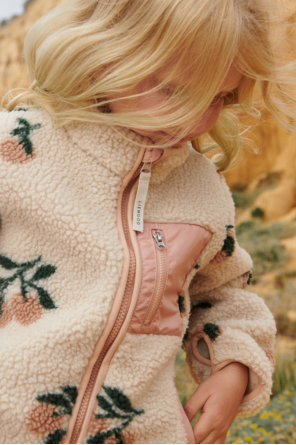 Liewood Fleece jacket with logo
