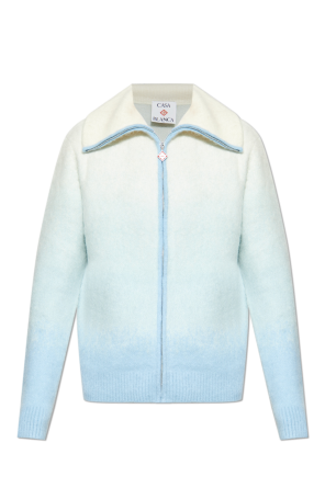 Cardigan with gradient effect