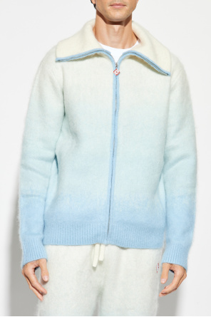 Casablanca Cardigan with gradient effect