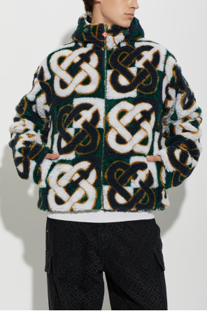 Casablanca Fleece jacket with hood