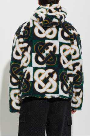 Casablanca Fleece jacket with hood