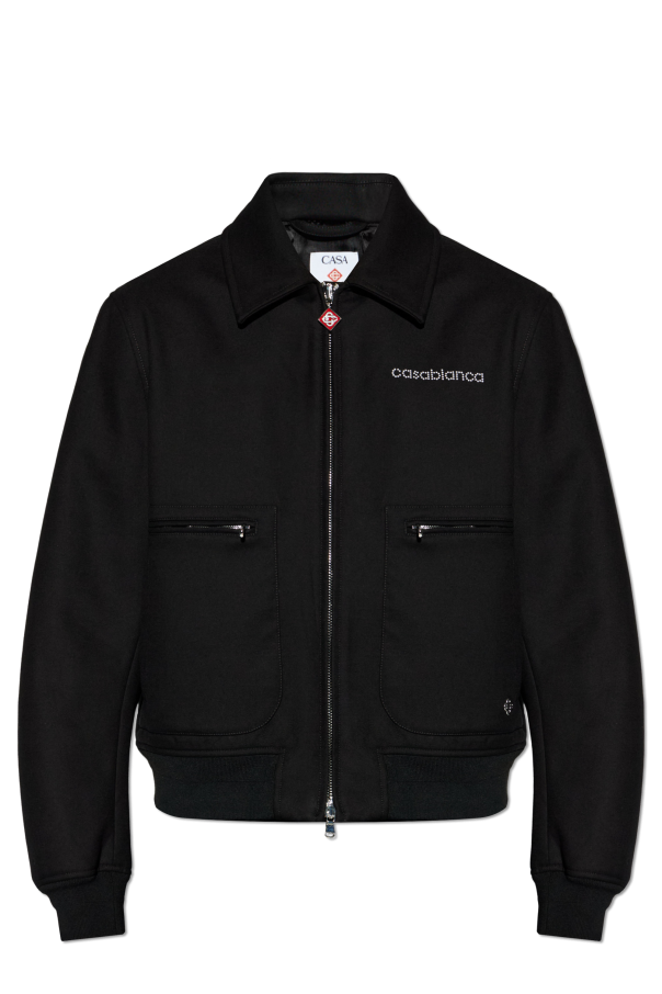 Jacket with logo od Casablanca