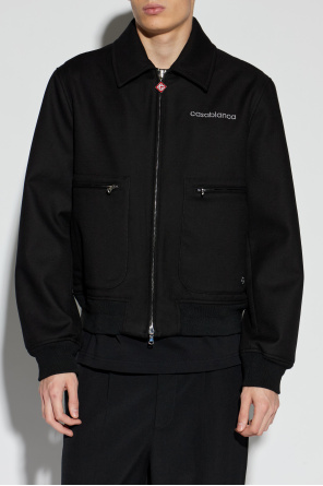 Casablanca Jacket with logo