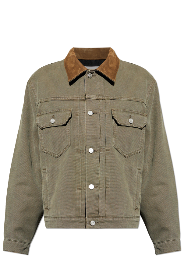 Jacket with suede collar od FRAME