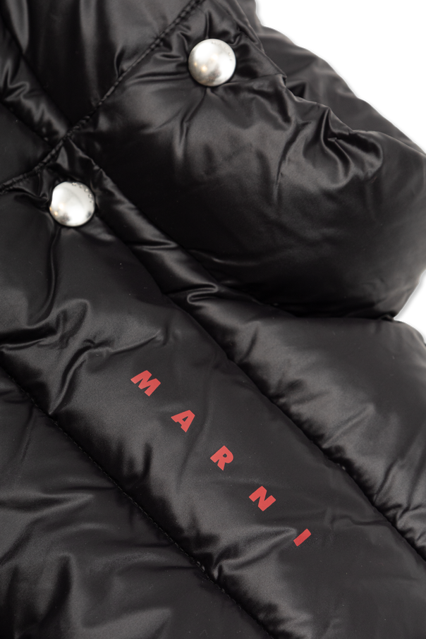Marni Kids Insulated jacket with logo