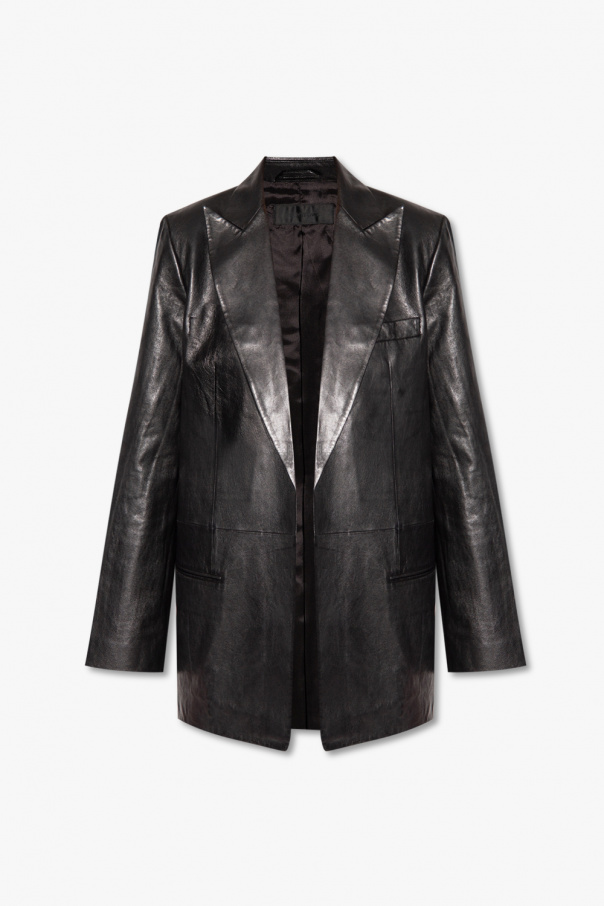 Helmut Lang Leather blazer