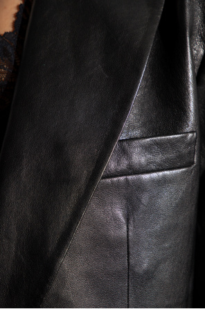 Helmut Lang Leather blazer