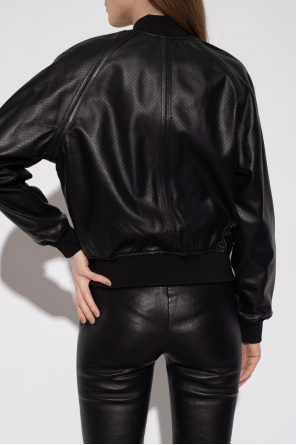 Moose Knuckles Leather bomber The jacket