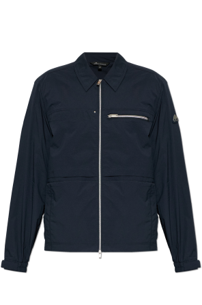 Light jacket with a collar