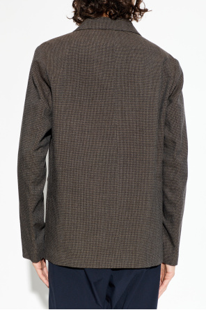 Paul Smith Wool blazer with check pattern