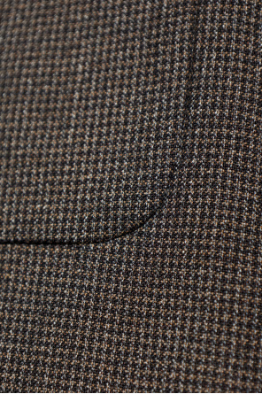 Paul Smith Wool blazer with check pattern